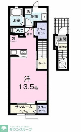 パフュームIの物件間取画像